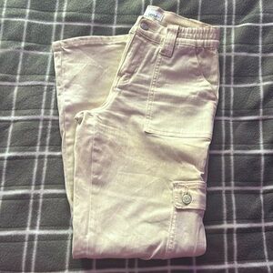 Vervet Khaki Cargo Pants size 24 barely worn super stretchy!